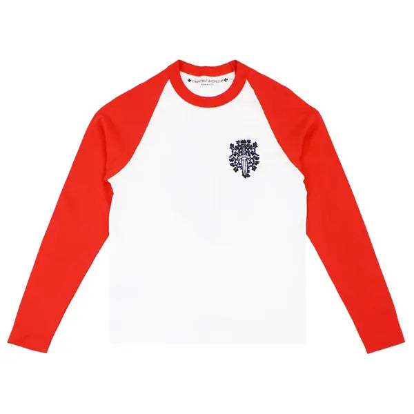 Chrome Dagger Long-Sleeve 'Red/White'