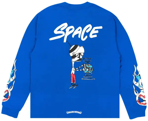Chrome x Matty Boy Space Long-Sleeve T-Shirt 'Blue'