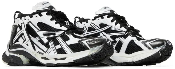 Balenciaga Runners Black and White