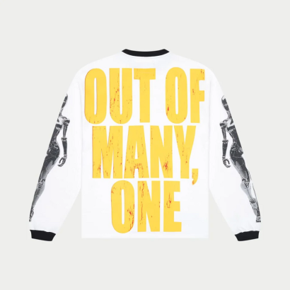 Godspeed Alexa Long Sleeve T-shirt (White/Black)