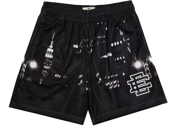 ERIC EMANUEL SHORTS NYC SKYLINE BLACK