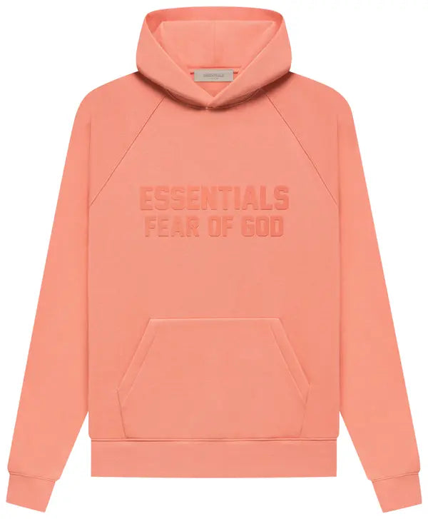 Fear of God Essentials Hoodie Coral