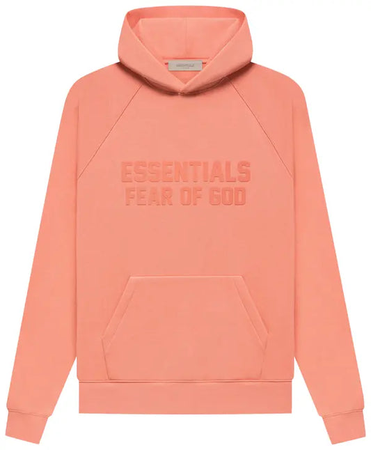 Fear of God Essentials Hoodie Coral
