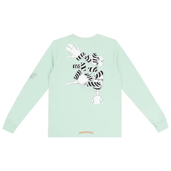 Chrome Hearts Matty Boy Lust Long-Sleeve T-Shirt 'Seafoam'