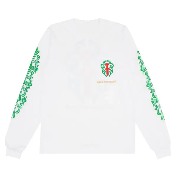 Chrome Hearts Los Angeles Exclusive Christmas Pocket Long-Sleeve 'White'