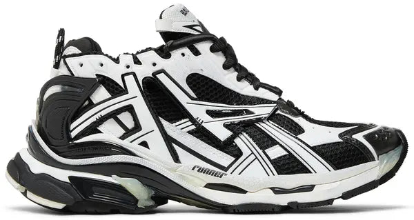 Balenciaga Runners Black and White