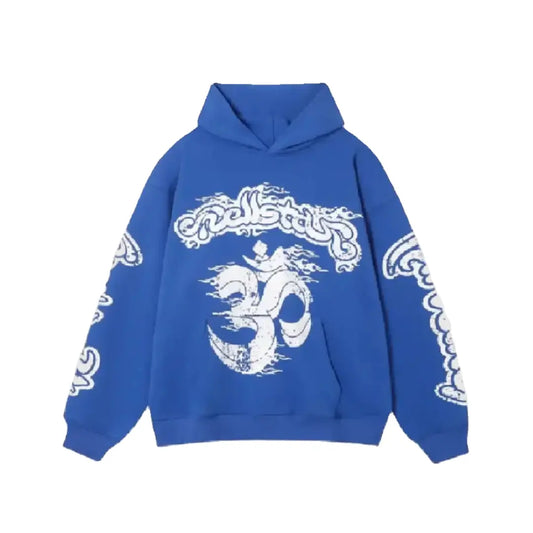 Blue Hellstar Hoodie