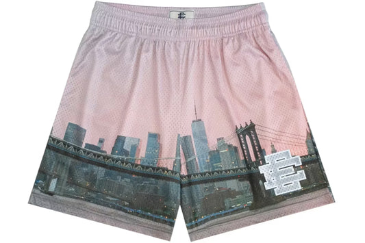 ERIC EMANUEL SHORTS BROOKLYN BRIDGE SKYLINE