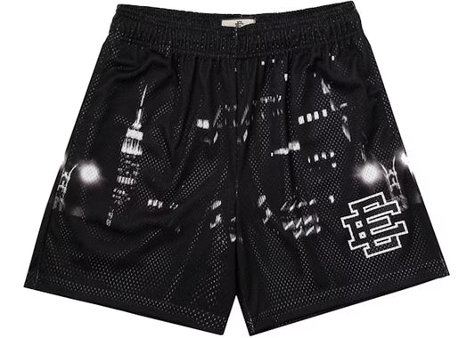 ERIC EMANUEL SHORTS NYC SKYLINE BLACK