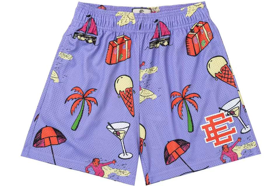 ERIC EMANUEL SHORTS SURF PURPLE