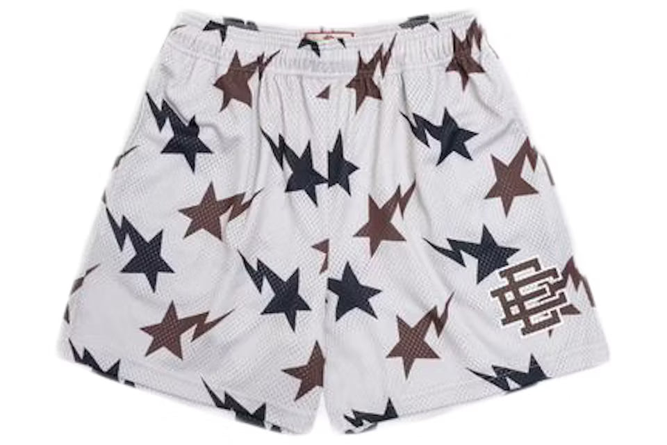 ERIC EMANUEL SHORTS EE X BAPE WHITE