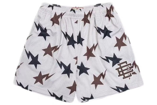 ERIC EMANUEL SHORTS EE X BAPE WHITE