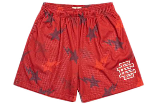 ERIC EMANUEL SHORTS EE X BAPE RED