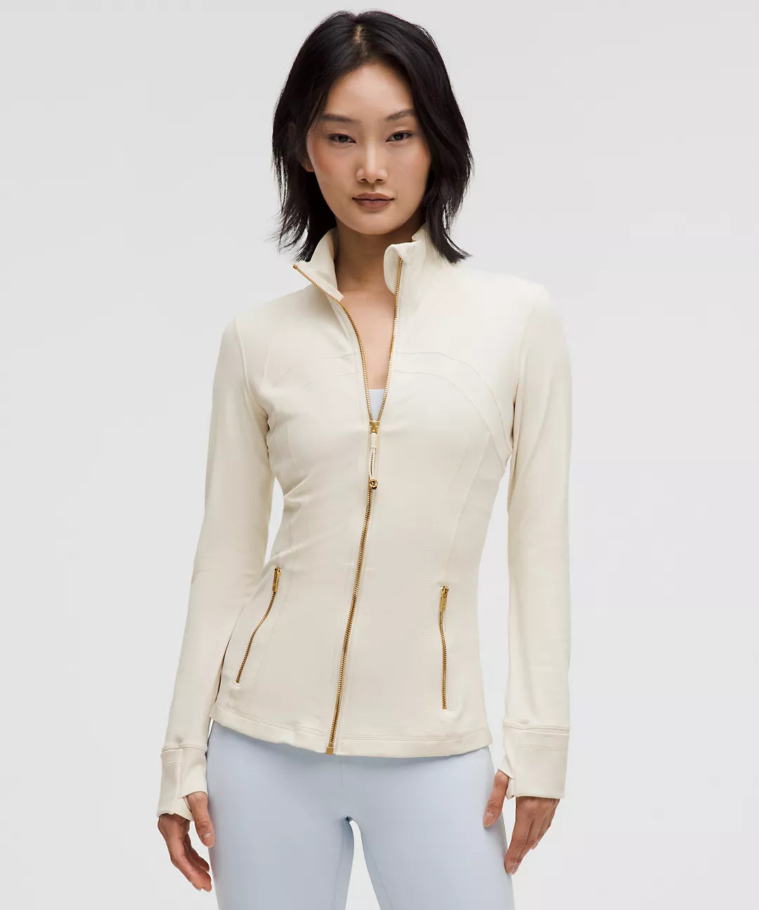 Lululemon Define Jacket White/ Gold