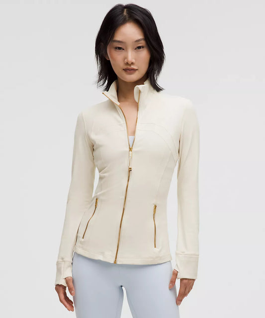 Lululemon Define Jacket White/ Gold