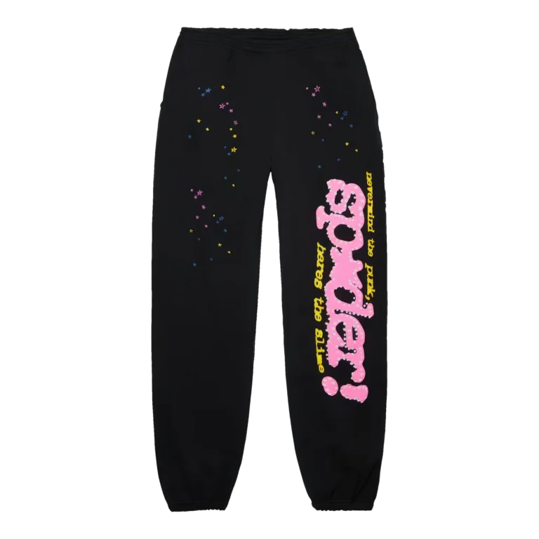 Sp5der  V2 Sweatpants Black