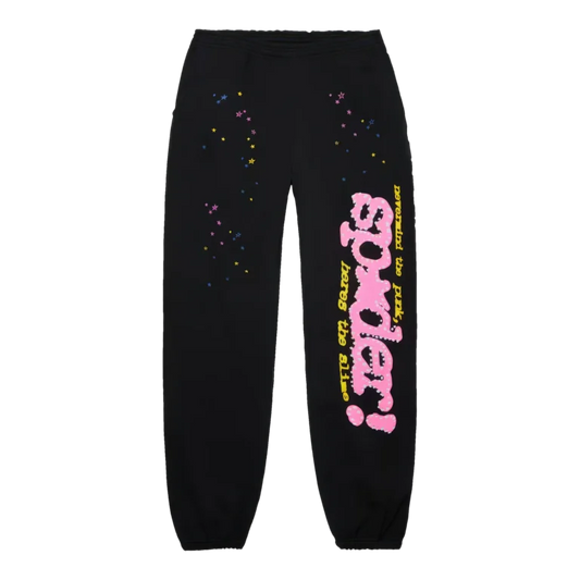 Sp5der  V2 Sweatpants Black