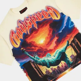 Burnt Bridges Tshirt (Bone)